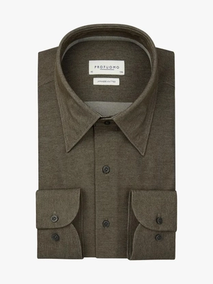 Profuomo SHIRT X-CUTAWAY SF GREEN