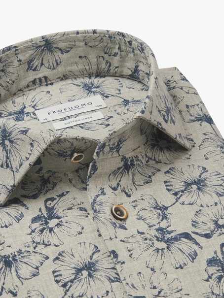 Profuomo SHIRT X-CUTAWAY SF GREEN