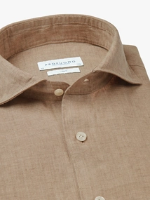 Profuomo SHIRT X-CUTAWAY SF L.BEIGE