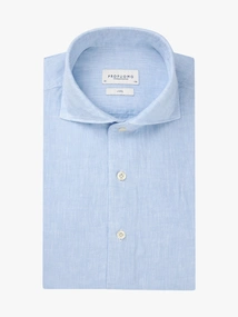 Profuomo SHIRT X-CUTAWAY SF L.BLUE