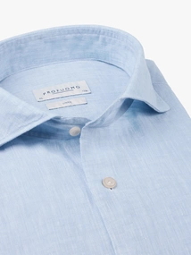 Profuomo SHIRT X-CUTAWAY SF L.BLUE