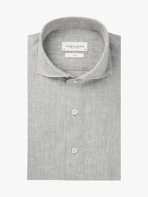 Profuomo SHIRT X-CUTAWAY SF M.GREEN
