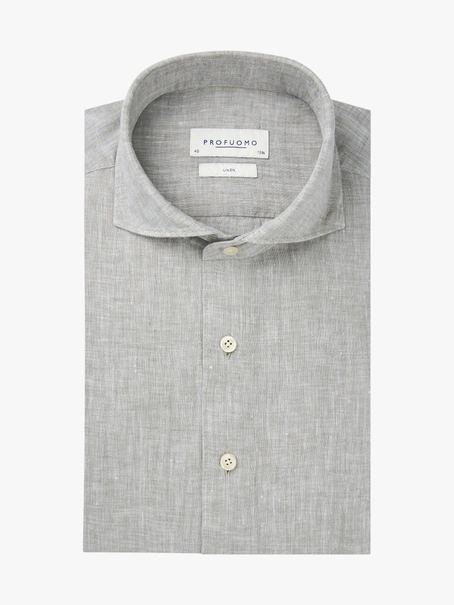 Profuomo SHIRT X-CUTAWAY SF M.GREEN