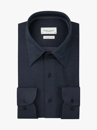 Profuomo SHIRT X-CUTAWAY SF NAVY