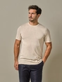 Profuomo T-SHIRT CREW NECK SS BEIGE