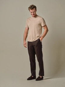 Profuomo T-SHIRT CREW NECK SS BEIGE