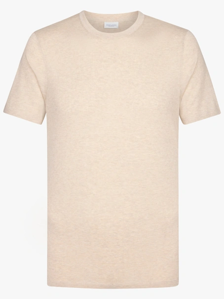Profuomo T-SHIRT CREW NECK SS BEIGE