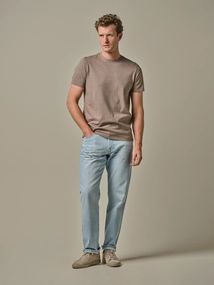 Profuomo T-SHIRT CREW NECK SS BROWN