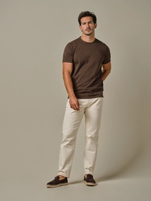 Profuomo T-SHIRT CREW NECK SS D BROWN