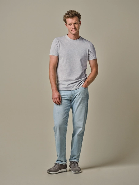 Profuomo T-SHIRT CREW NECK SS L GREY