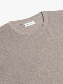 Profuomo T-SHIRT CREW NECK SS M BROWN
