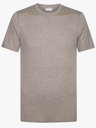 Profuomo T-SHIRT CREW NECK SS M BROWN