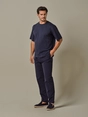 Profuomo T-SHIRT CREW NECK SS NAVY