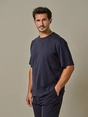 Profuomo T-SHIRT CREW NECK SS NAVY