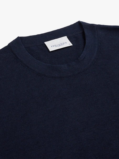 Profuomo T-SHIRT CREW NECK SS NAVY