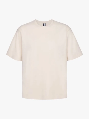 Profuomo T-SHIRT CREW NECK SS OFF WHITE