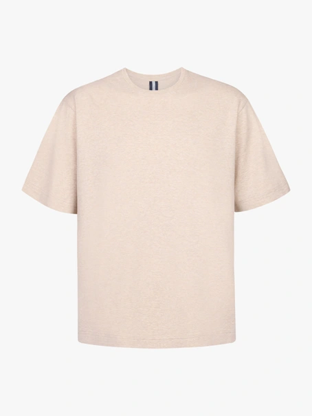 Profuomo T-SHIRT CREW NECK SS SAND