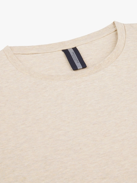 Profuomo T-SHIRT CREW NECK SS SAND