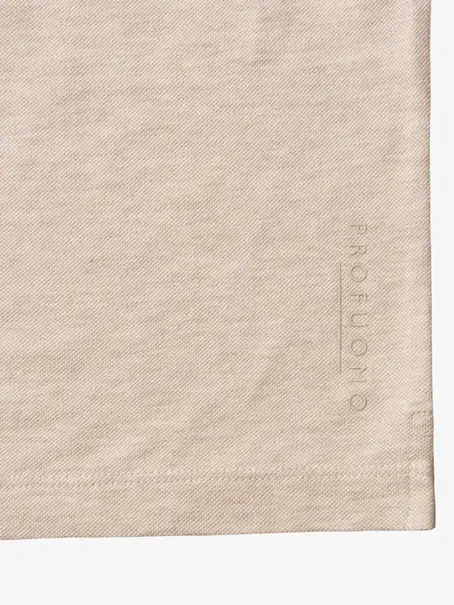 Profuomo T-SHIRT CREW NECK SS SAND