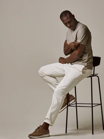 Profuomo T-SHIRT JAPANESE KNIT BEIGE