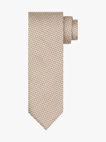 Profuomo TIE SILK WOVEN BEIGE