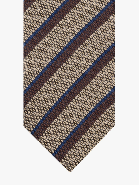 Profuomo TIE SILK WOVEN BEIGE