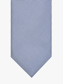 Profuomo TIE SILK WOVEN BLUE