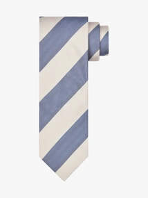Profuomo TIE SILK WOVEN BLUE