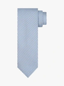 Profuomo TIE SILK WOVEN BLUE
