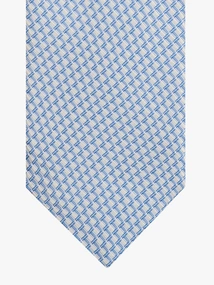 Profuomo TIE SILK WOVEN BLUE