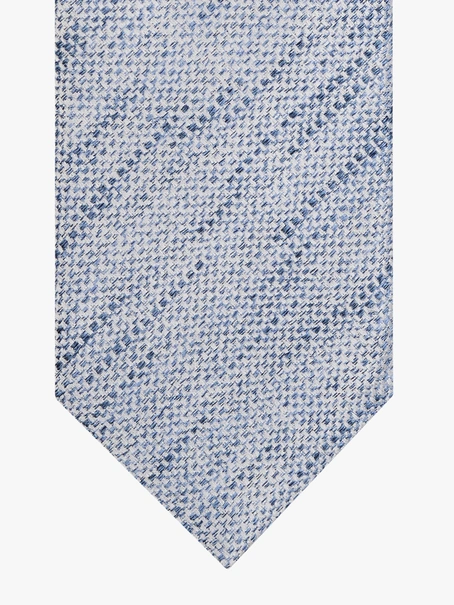 Profuomo TIE SILK WOVEN BLUE