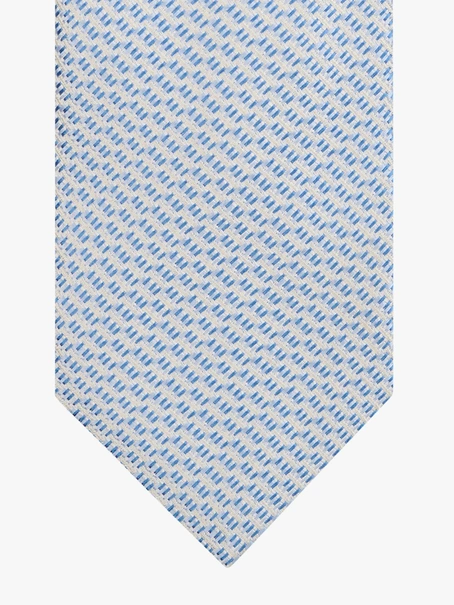 Profuomo TIE SILK WOVEN BLUE