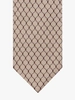 Profuomo TIE SILK WOVEN BROWN