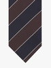 Profuomo TIE SILK WOVEN BROWN