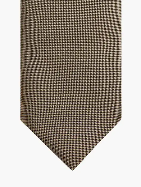 Profuomo TIE SILK WOVEN CAMEL