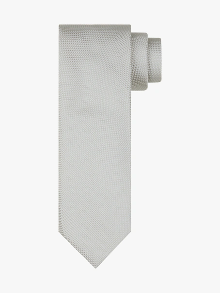 Profuomo TIE SILK WOVEN OFF WHITE