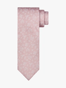 Profuomo TIE SILK WOVEN PINK