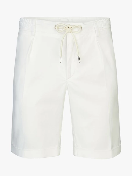 Profuomo TROUSERS 845 SHORT OFF WHITE