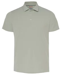 pure-hatico Pure Functional Polo slim fit Halb