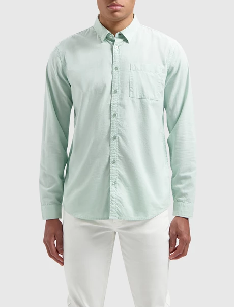 Pure Path Button up shirt with garment dye