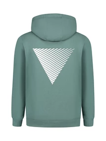 Pure Path Hoodie with front and triangle back print