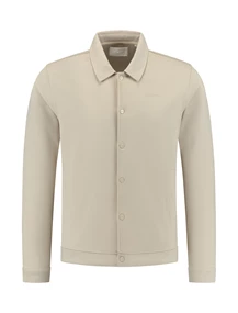 Pure Path Punta coach shirt with press buttons and front pri