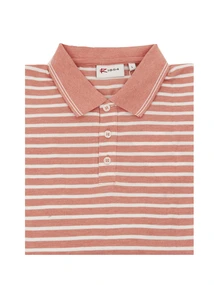 R-1854 Liam Stripe Polo Pique