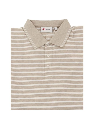 R-1854 Liam Stripe Polo Pique
