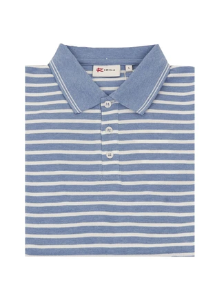 R-1854 Liam Stripe Polo Pique