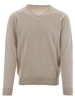 R-1854 Vince V-neck Pullover Flat Knit