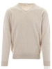 R-1854 Vince V-neck Pullover Flat Knit