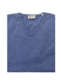 R-1854 Vince V-neck Pullover Flat Knit