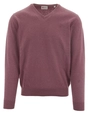 R-1854 Vince V-neck Pullover Flat Knit