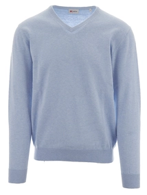 R-1854 Vince V-neck Pullover Flat Knit